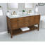 Amyra Hoefer 60" Double Bathroom Vanity Set-1159791465
