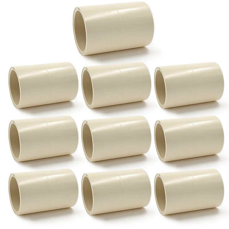 SUPPLYGIANT 10 pièces 3/4 po en PVC-CC à emboîtement x raccord de plomberie, 3/4 pouce