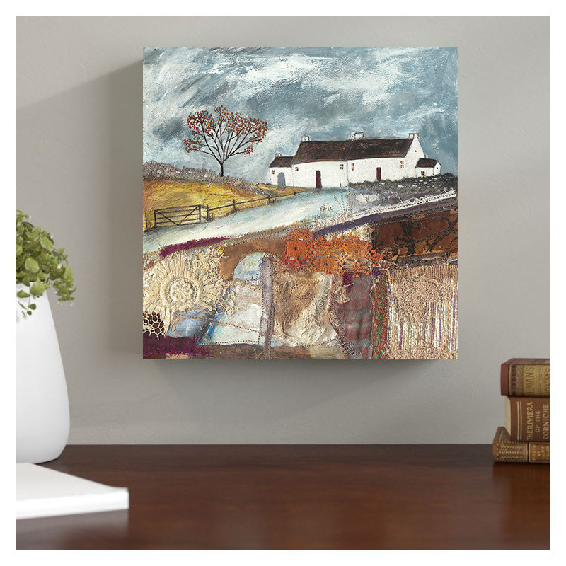 Louise O'Hara - Wrapped Canvas Painting, 85cm H x 85cm W x 3.8cm D