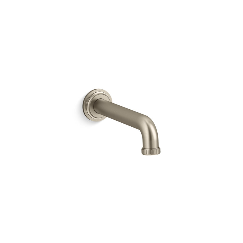 Central Park West™ Wall-Mount Bath Spout, Brushed Bronze