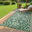 Outdoor Rug Patio Waterproof, Large Outdoor Plastic Straw Rug, Reversible Out Door Carpet for Camping, Deck, Rv, 9 x 12 Area Carpet for Balcony, Porch, Backyard-1194538724-1194538728