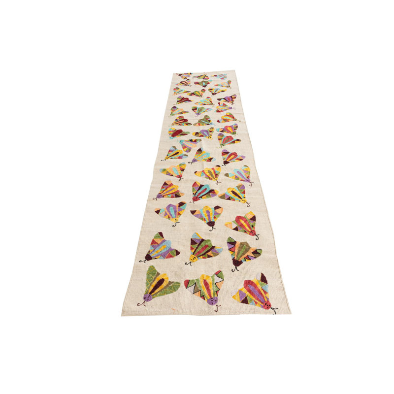 9 Ft Runner Parrish Cream Rug