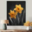 «Yellow Grey Garden Glamour Daffodils» - impression d'art mural jonquilles-106114604-136047889