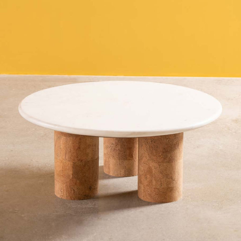 Aylesha Marble Top Coffee Table
