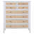 Coden 8-Drawer Chest Of Drawers White