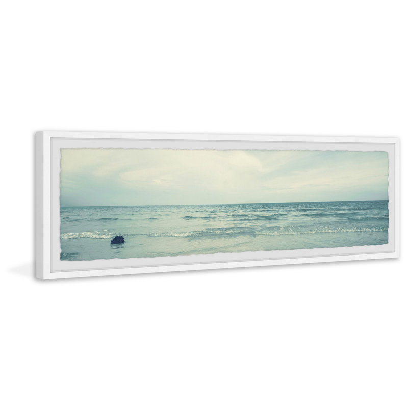 Beach Daze Always by Marmont Hill - Single Picture Frame Print, 25cm H x 76cm W