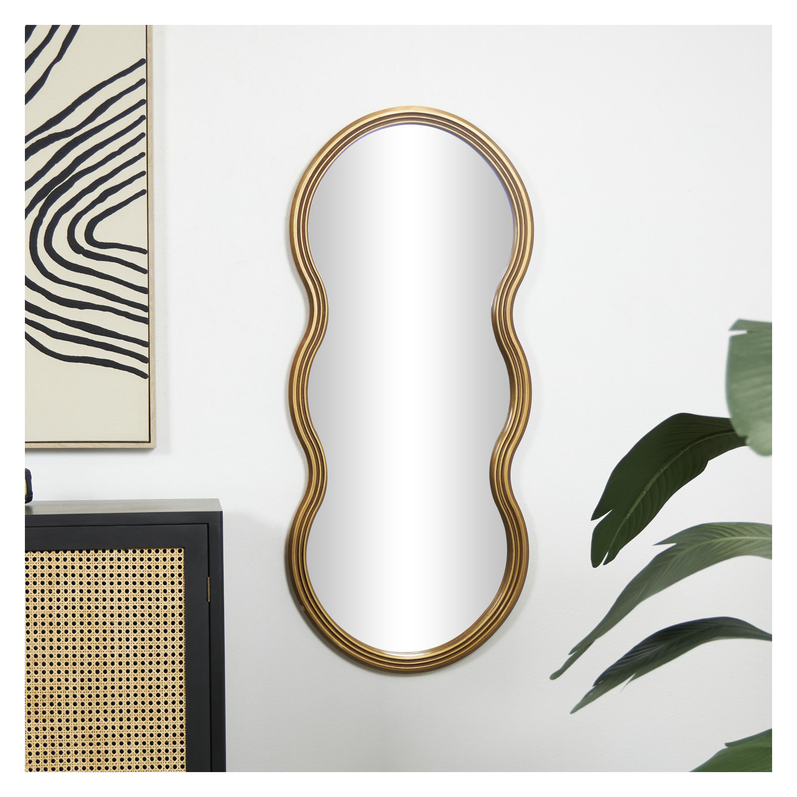 Kellison Hourglass Wall Mirror