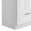 Armoire à lessive 24 "avec robinet et évier en acier inoxydable - blanc-42819424