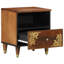 40cm W Solid Wood Bedside Table