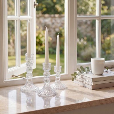 Soda-Lime Glass Candelabra