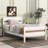 Twin Bed With Headboard And Footboard-303599514