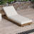 Lounge Chaise, Acacia Solid Wood With Lounge Cushion - Matching Version Available-1237753109-1237753110