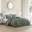 Laura Ashley Solid Diamond Velvet Bonus Quilt Set-89062246