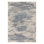 2' X 3' Gray Abstract Power Loom Area Rug