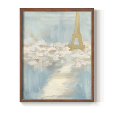 Paysages série VI - reproduction encadrée - réaménageable