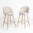 Asotin 26" Seat Height Swivel Upholstered Counter Stools Barstool with Backrest Footrest for Kitchen Island Dining Room-1854403124-1854403131