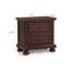 Contemporary 1Pc Two Drawer Storage Nightstand