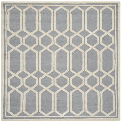Mauch Cambridge Hand Tufted Wool Geometric Rug
