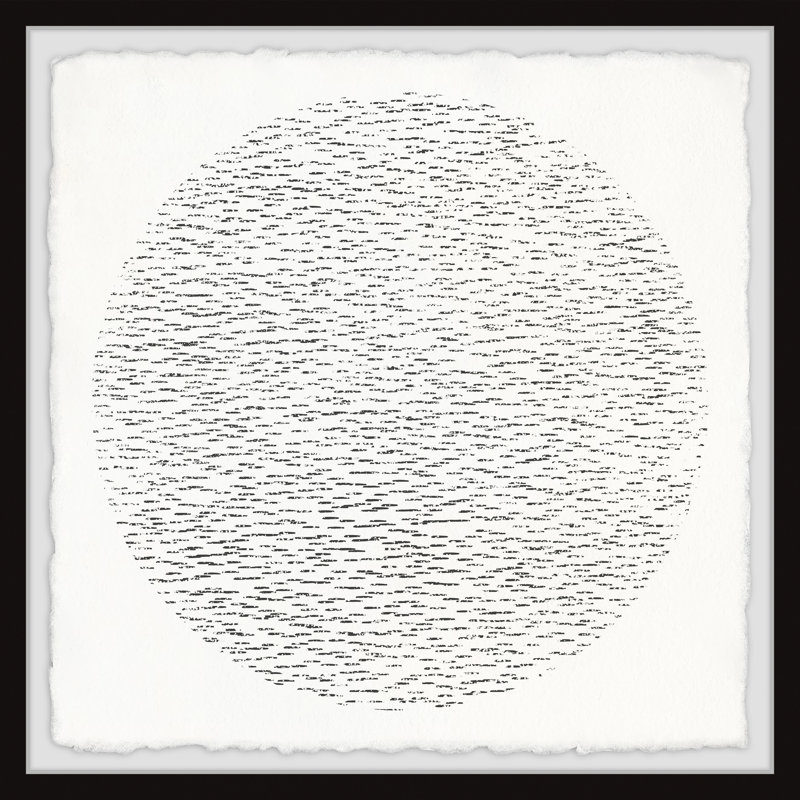 " Static Black " by Marmont Hill, 12" H x 12" W x 1.5" D