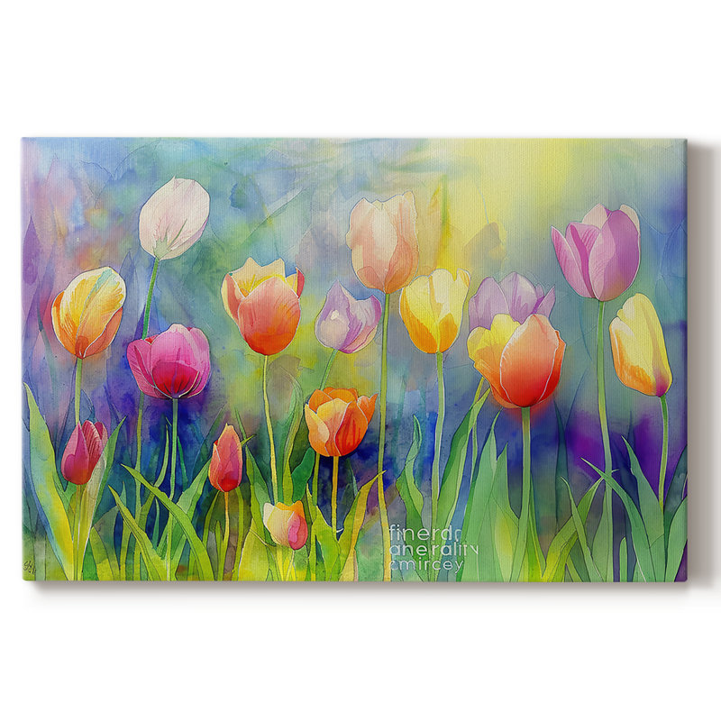 Série Floral-Cxxv -Galerie enveloppée Cavas, 18 x 27