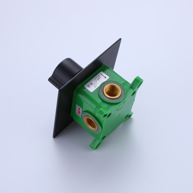 All-In-One Kit with Rough in-Valve, Matte Black