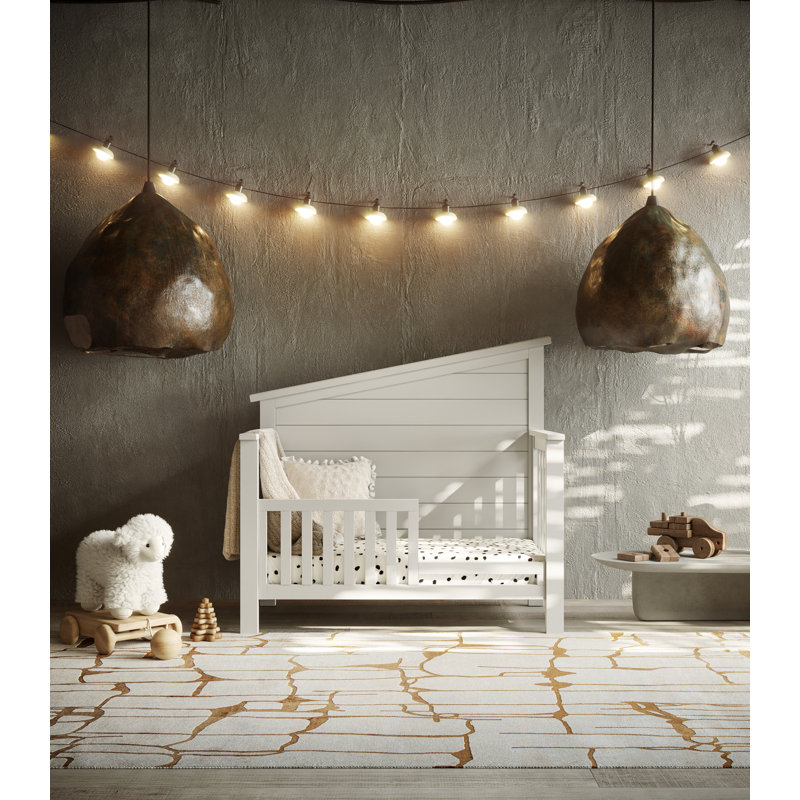 Lit de bébé convertible «Just White» Milk Street Baby