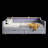 Daybed With 2 Storage Drawers And 2-Tier Shelf, Upholstered Bed Frame With Smart LED Light And USB, Type-C Port
