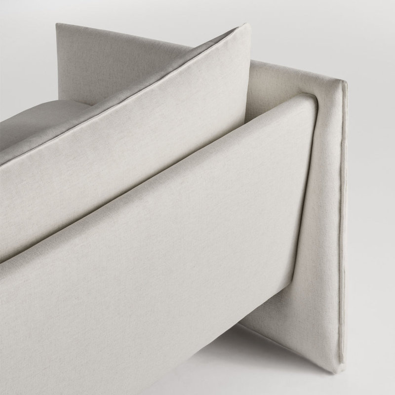Canapé Softmore, H 34 po x l 74 po x P 40 po, Vos Vos