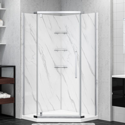 Ensemble de douche de coin Neo Angle Pivot