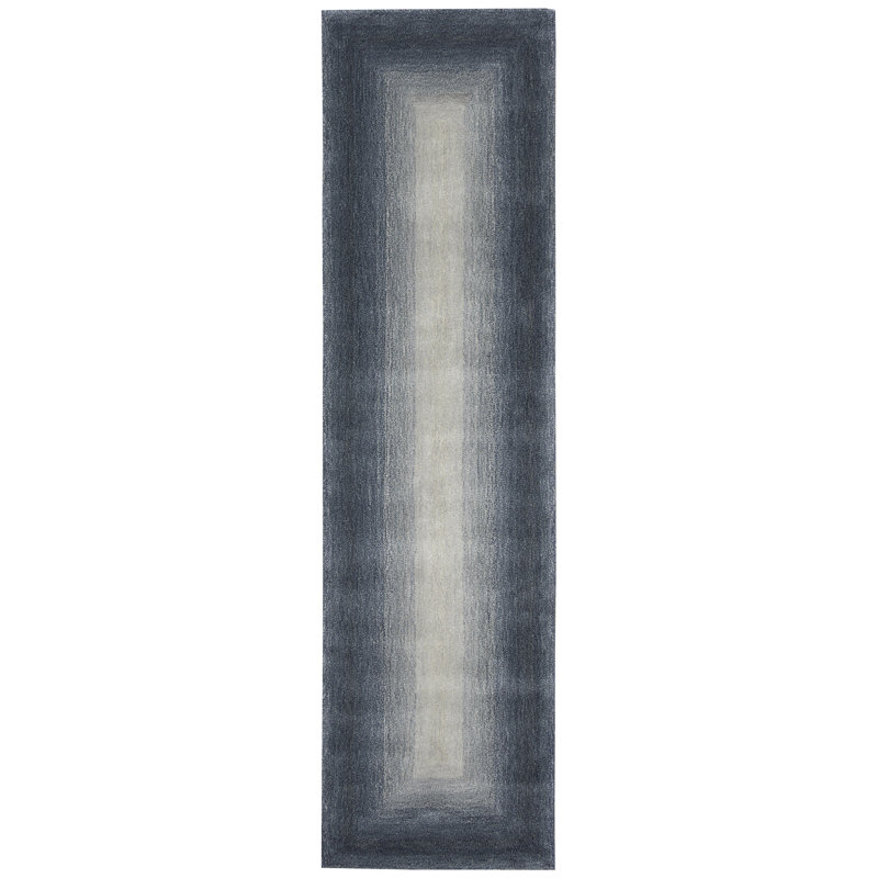 Wool Ombre Indoor Rug, Runner 2' x 7'6"