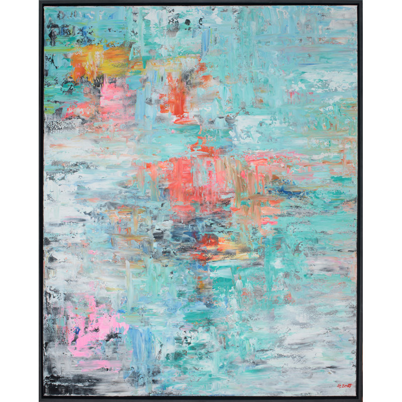 «Hidden Gem» par H. Scott - reproduction d'art sur toile encadrée