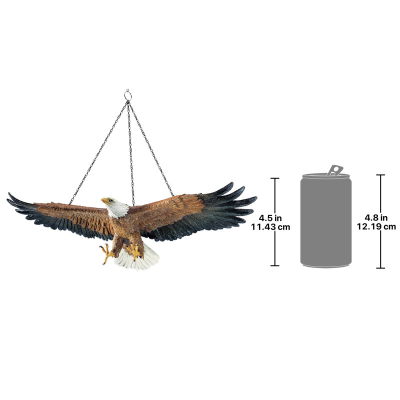 Décoration murale suspendue eagle of freedom