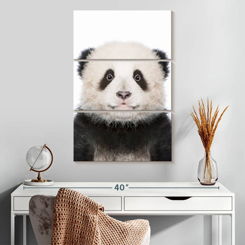 Brampt Panda Portrait, 32" H x 20" W