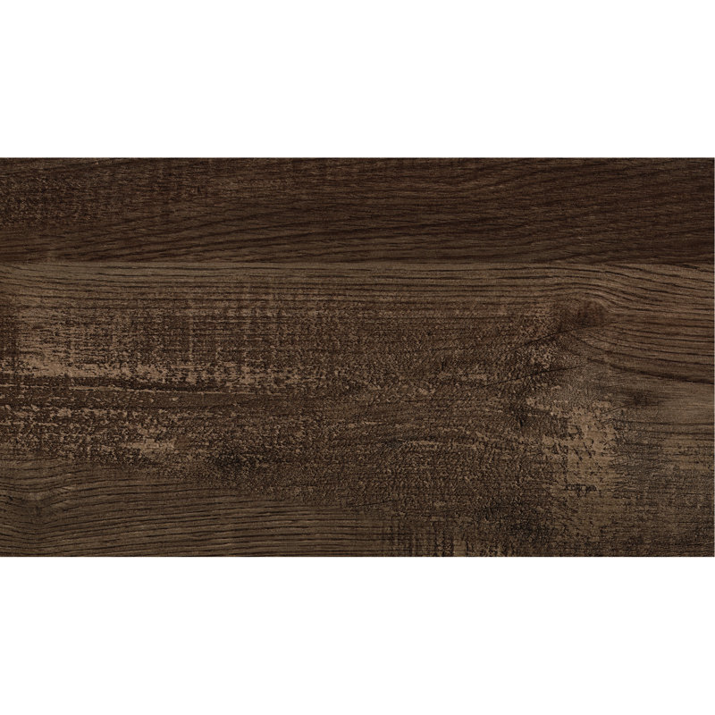 Lit double rustique brun rustique, sensation moderne avec tête de lit et rails, meubles en bois, chaise contemporaine requise en bois avec sommier tapissier
