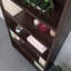 5-Shelf Bookcase, Brown finish