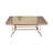 Rhyli 6 - Person Metal Patio Dining Set with Rectangular Table