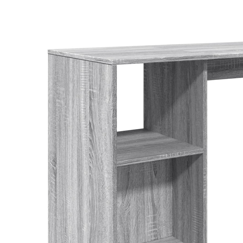 36-9 Rectangular Dining Table, Grey/Sonoma