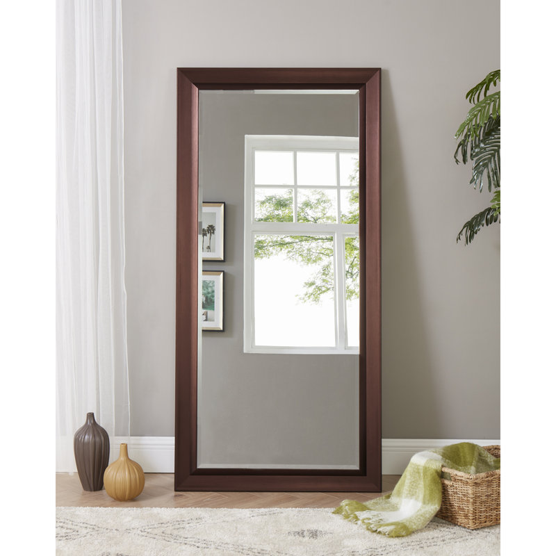 Starkweather Tall Oversized Full Length XL Mirror Large Standing Silver Floor Mirror, Oil Rubbed Bronze