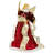 12 " Abstract Fabric Angel Tree Topper