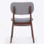 Set Of 2 Mid - Century Upholstered Dining Chair With Rubberwood Frame, Natural+Grey-515401668-515401671