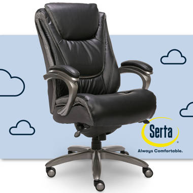 Serta Connor Upholstered Executive High-Back Office Chair with