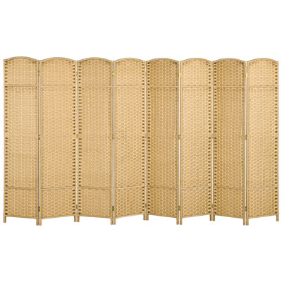 8 Panel Folding Privacy Screen