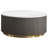 Elegant Round Marble 3-Piece Coffee Table Set
