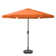 Parnell 10Ft Round Tilting Patio Umbrella And Round Umbrella Base