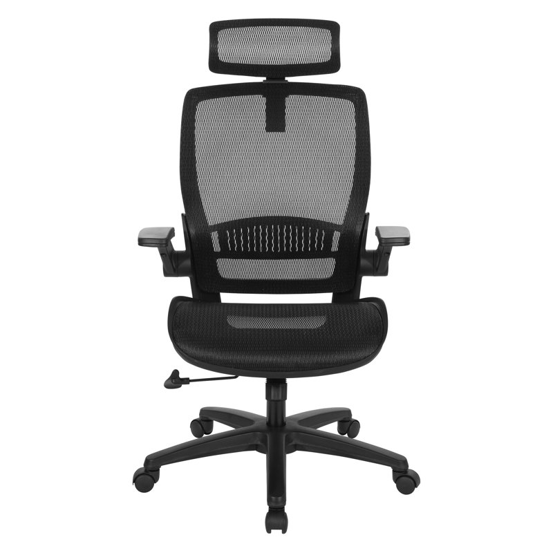 Fauteuil de direction en filet avec appui-tête