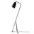 48'' Black Swing Arm Floor Lamp Set