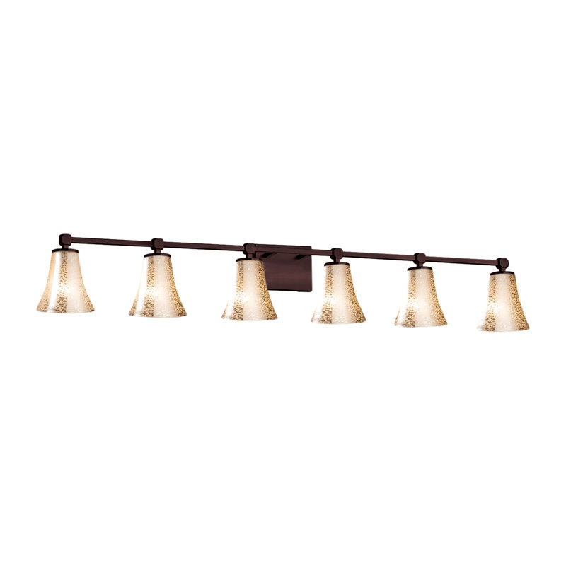 Aisaiah 6 - Light Dimmable Vanity Light, Dark Bronze
