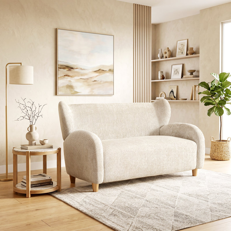 Causeuses Nordic Chair, Camel