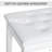 Piano Bench With Padded Cushion And Wooden Frame, Button Tufted Keyboard Bench