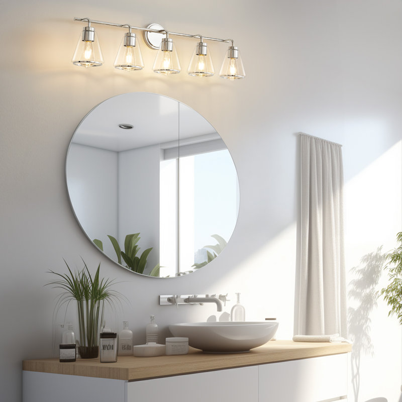 Éclairage pour meuble-lavabo Ahir, 5